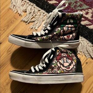 Vans Super Mario High-Top Sneakers